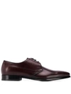 Dolce & Gabbana Pointed Toe Derby Shoes In Brown