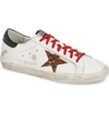 Golden Goose 'superstar' Sneaker In White/ Grey Yellow