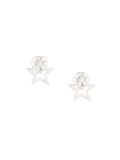 Natasha Schweitzer Star Stud Earrings In Silver