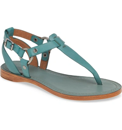 Frye Rachel T-strap Sandal In Turquoise