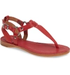 Frye Rachel T-strap Sandal In Red