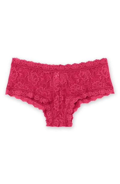 Hanky Panky 'signature Lace' Boyshorts In Allure Pink