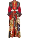 Rianna + Nina 'volant' Kimono Aus Seide - Multicoloured