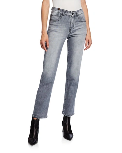 Atelier Notify Aloha Cropped Straight-leg Jeans