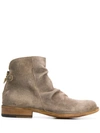 Fiorentini + Baker Elina Ankle Boots In Grey