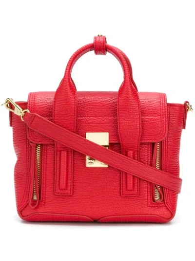 3.1 Phillip Lim Pashli Mini Satchel Bag In Red