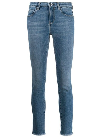 Pinko Stonewashed Skinny Jeans - Blue