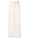 Nanushka Marie Trousers In Yellow