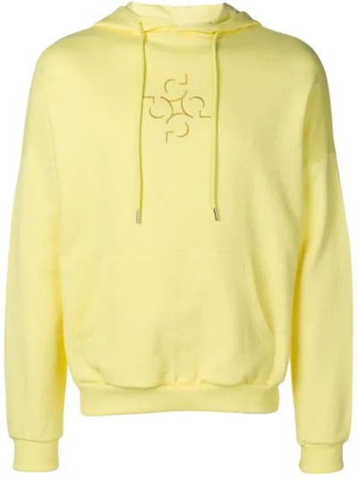 Cottweiler Hooded Sweatshirt In Yellow