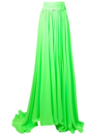 Styland Maxi Skirt In Green