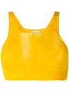Artica Arbox Cropped Tank Top In Yellow