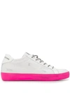 Leather Crown Klassische Sneakers In White