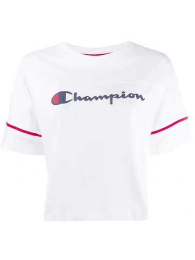 Champion Raised Logo T-shirt - White