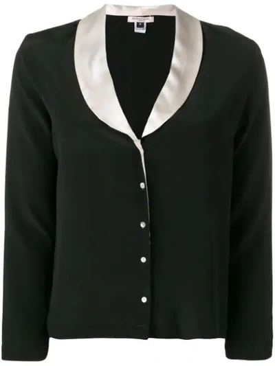 Gilda & Pearl Nights In Paris Pyjama Jacket In Black