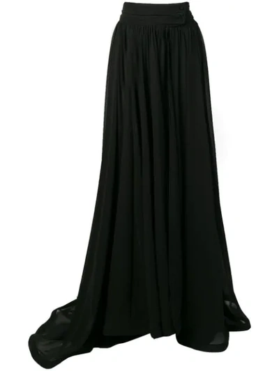 Styland Maxi Skirt In Black