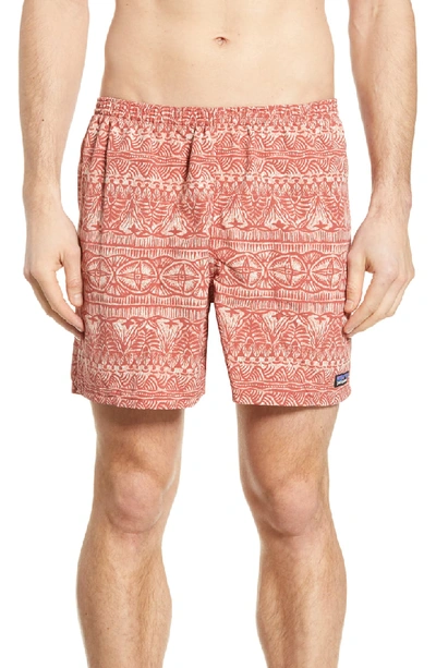 Patagonia Baggies 7-inch Swim Trunks In Tradewinds New Adobe