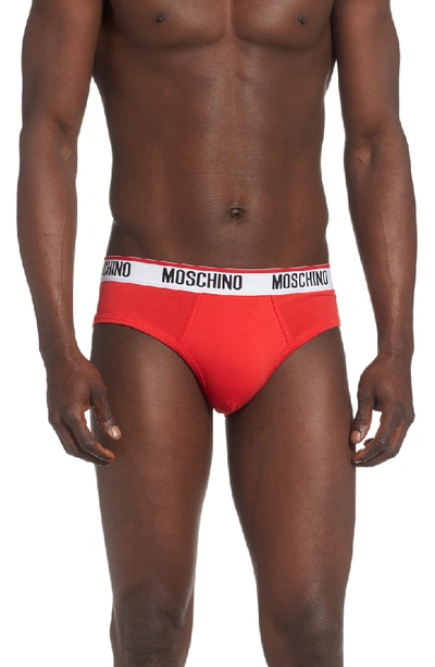 Moschino Briefs In Red