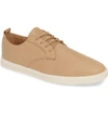 Clae Ellington Sneaker In Oyster Tan Leather