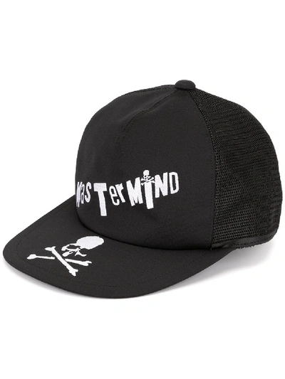 Mastermind Japan Mastermind World Black Graffiti Logo Cap