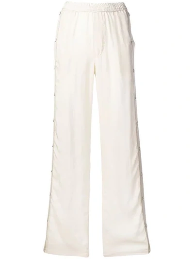 Artica Arbox Side Stripe Track Pants In Neutrals