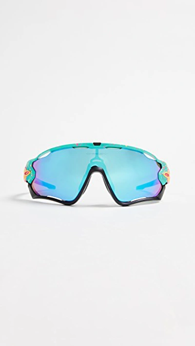 Oakley Jawbreaker Sunglasses In Splatter Celeste