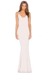 Nookie The Hustle Maxi Dress In Nude