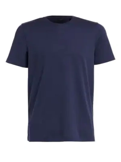 Saks Fifth Avenue Collection Solid Crewneck T-shirt In Sodalite