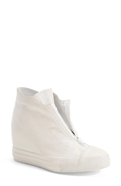 Converse Chuck Taylor® All Star® 'lux Shroud' Hidden Wedge Bootie (women)  In White Leather | ModeSens