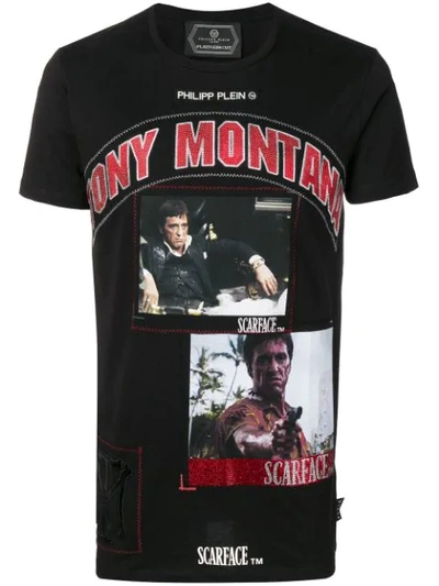 Philipp Plein Scarface T-shirt In Black