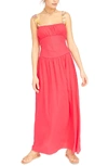 santorini maxi dress free people Amazon.com: Free People Womens Santorini Smocked Printed Midi Dress Pink 4  : Clothing, Shoes & Jewelry