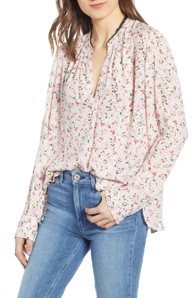 Zadig & Voltaire Tink Floral Tunic In Petal