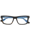 Saint Laurent Eyewear Square Frame Sunglasses - Brown