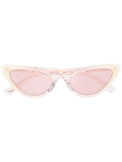 Diesel Dl0303 Cat-eye Sunglasses In Pink