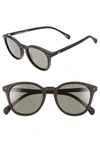 Le Specs Bandwagon 51mm Sunglasses - Black Rubber