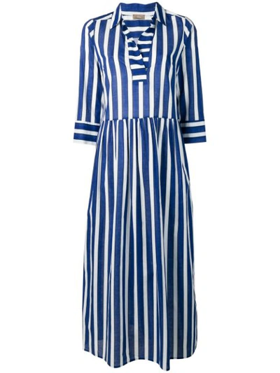 Altea Blue Cotton Dress