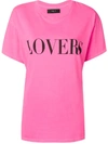 Amiri 'lovers' T-shirt Mit Print - Rosa In Pink