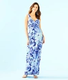 Lilly Pulitzer Sloane Maxi Dress In Baha Blue Bird Is The Word