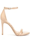 Sam Edelman 'ariella' Sandalen In Vinyl-optik - Braun In Brown