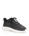 Adidas Originals Women's Tubular Shadow Lace Up Sneakers In Core Black