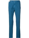 Incotex Slim-fit Tapered Trousers - Blue