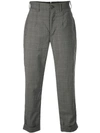 Engineered Garments Checked Straight-leg Trousers - Green