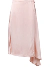 Aeron Áeron Asymmetric Skirt - Pink