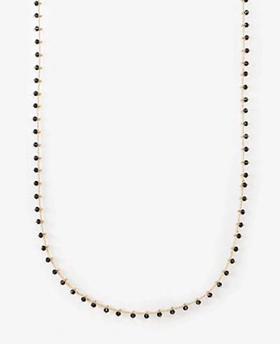 Ann Taylor Beaded Layering Necklace In Night Sky