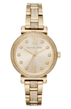 Michael Michael Kors Sofie Bracelet Watch, 36mm In Gold
