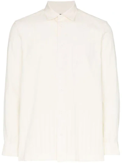 Issey Miyake Sunlight Shirt In 01 White
