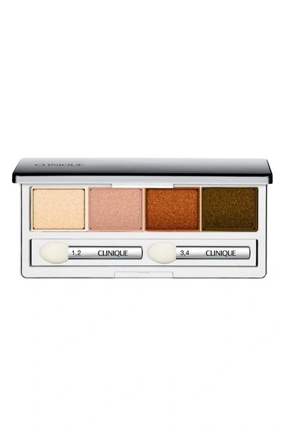 Clinique All About Shadow Eyeshadow Quad In Morning Java