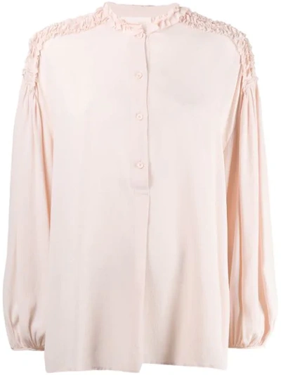 8pm Ruffled Blouse In Pink