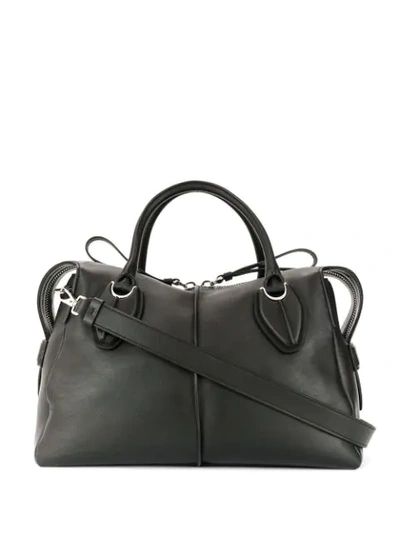 Tod's Medium D Style Tote In Black