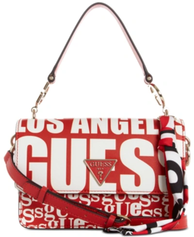 Guess analise crossbody flap bag hotsell