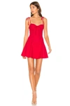 Majorelle Tahoe Dress In Red